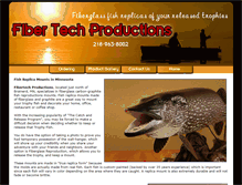Tablet Screenshot of fibertechproductions.com